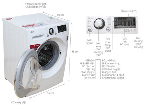 Máy giặt LG 1409NPRW                                                                                                       